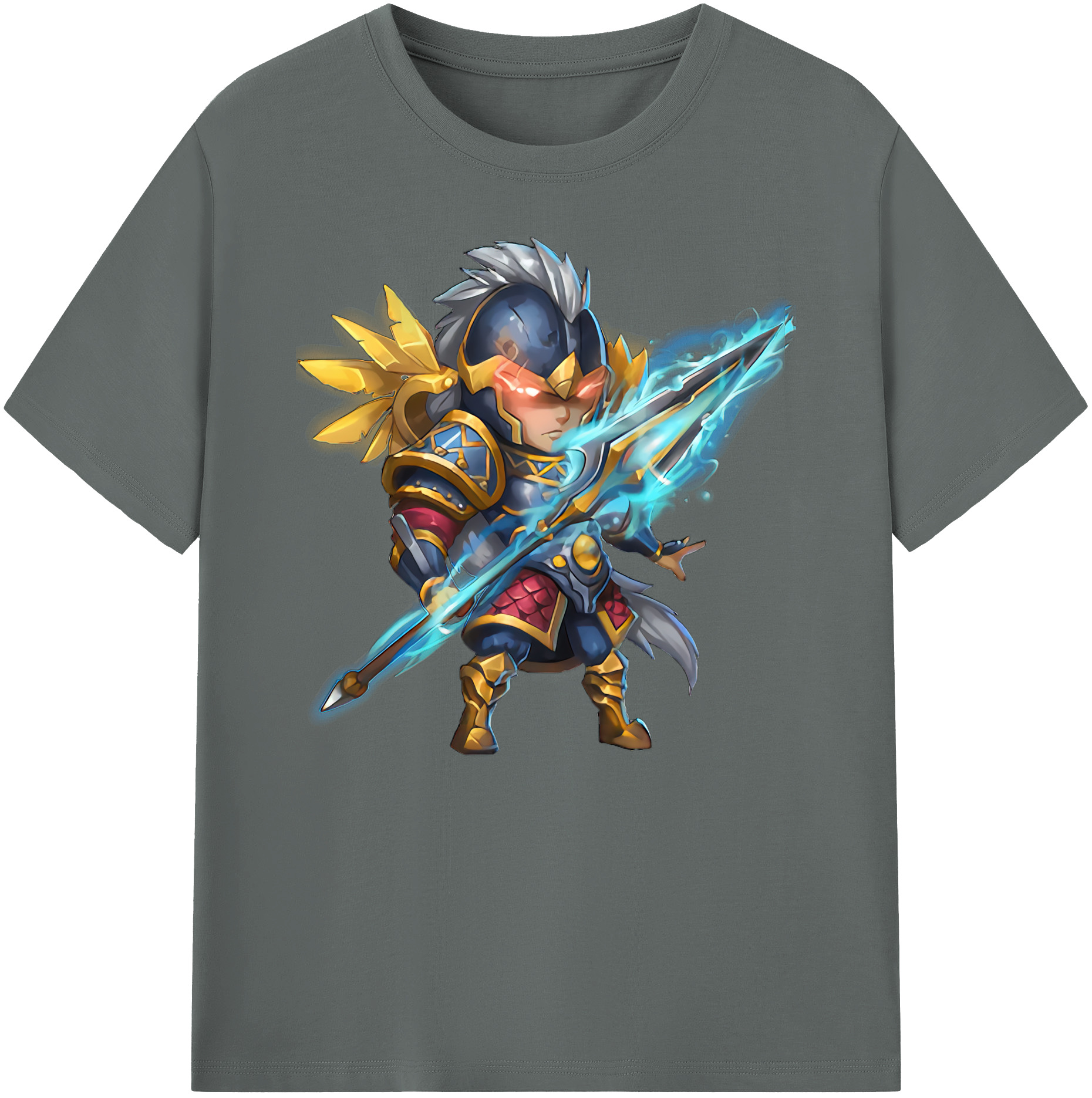 リーグ・オブ・レジェンド League of Legends LOL 綿100％ メンズ半袖Tシャツ｜肌触りやわらか＆通気性